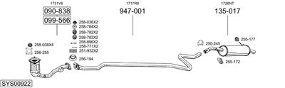 BOSAL SYS00922