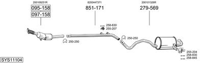 BOSAL SYS11104