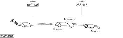 BOSAL SYS00801