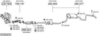 BOSAL SYS03070