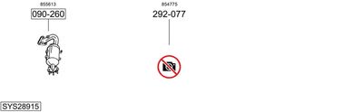 BOSAL SYS28915 BOSAL SYS28915