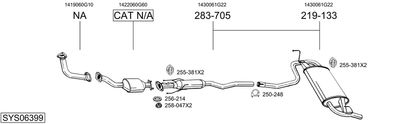 BOSAL SYS06399