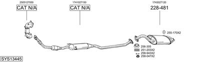 BOSAL SYS13445