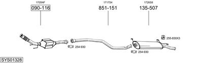 BOSAL SYS01328
