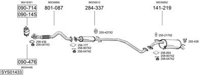 BOSAL SYS01433