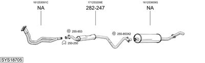 BOSAL SYS18705
