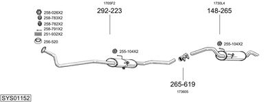 BOSAL SYS01152