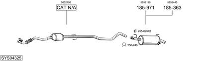 BOSAL SYS04325 BOSAL SYS04325