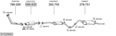 BOSAL SYS20842