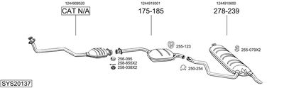BOSAL SYS20137