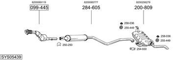 BOSAL SYS05439 BOSAL SYS05439