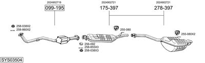 BOSAL SYS03504