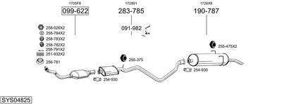 BOSAL SYS04825
