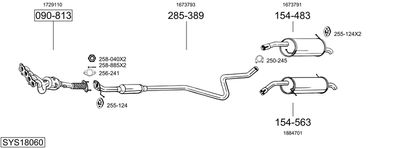 BOSAL SYS18060