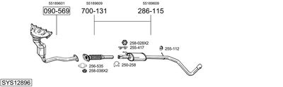 BOSAL SYS12896
