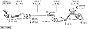 BOSAL SYS27786