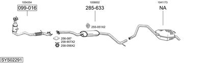 BOSAL SYS02291 BOSAL SYS02291