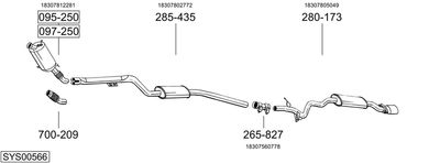 BOSAL SYS00566