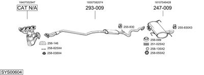 BOSAL SYS00604