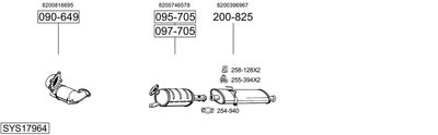 BOSAL SYS17964