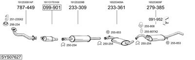 BOSAL SYS07627