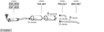 BOSAL SYS08991