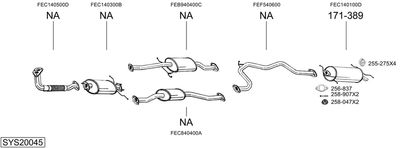 BOSAL SYS20045