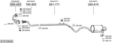BOSAL SYS10630