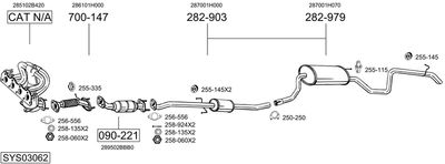 BOSAL SYS03062