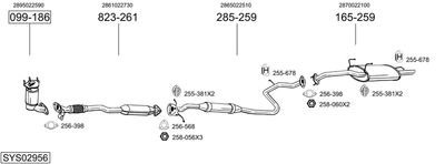 BOSAL SYS02956