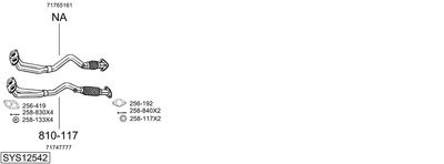 BOSAL SYS12542