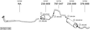 BOSAL SYS21100