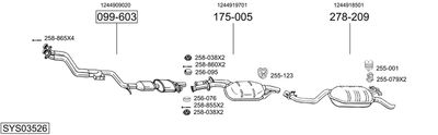 BOSAL SYS03526