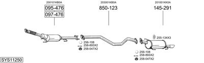 BOSAL SYS11250