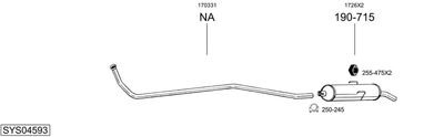 BOSAL SYS04593