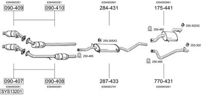 BOSAL SYS13201