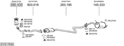 BOSAL SYS17830