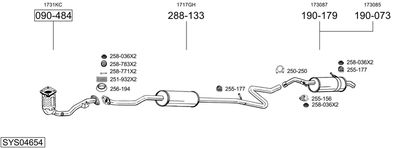 BOSAL SYS04654