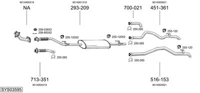BOSAL SYS03595