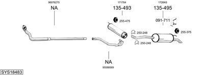 BOSAL SYS18483