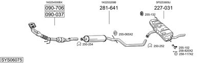 BOSAL SYS06075