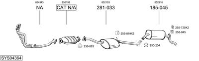 BOSAL SYS04364