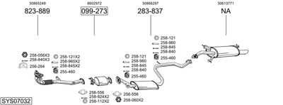 BOSAL SYS07032