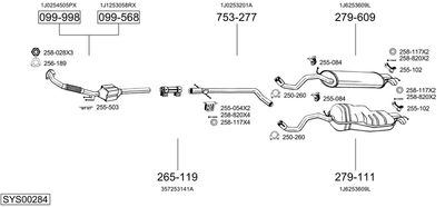 BOSAL SYS00284