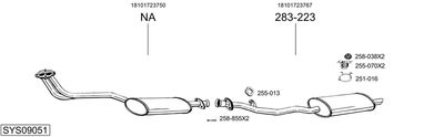 BOSAL SYS09051