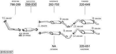 BOSAL SYS15157