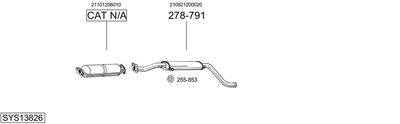 BOSAL SYS13826