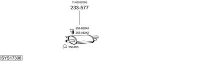 BOSAL SYS17306