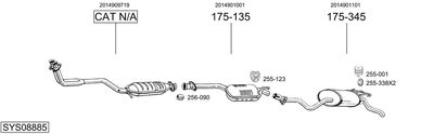 BOSAL SYS08885