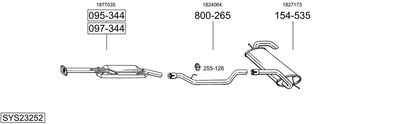 BOSAL SYS23252 BOSAL SYS23252